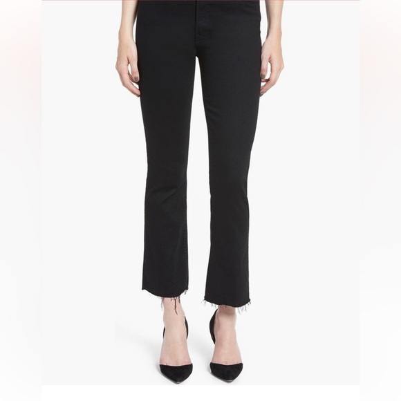 Mother the Hustler High Waist Ankle Fray Jeans - Picture 6 of 10